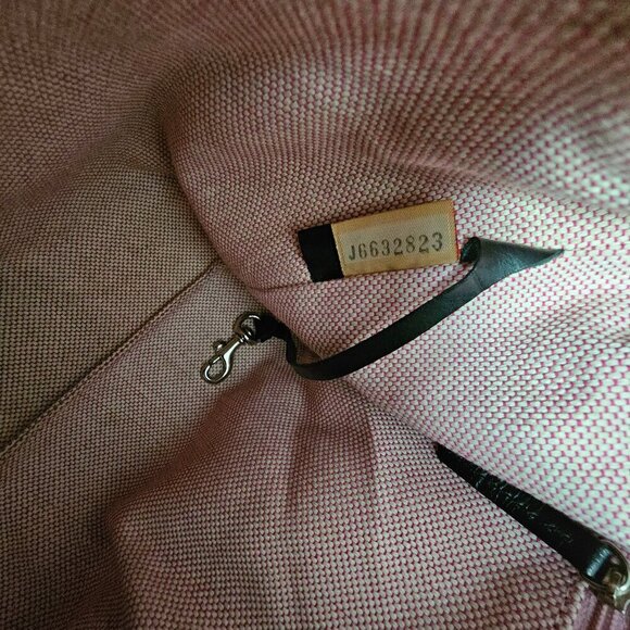 DOONEY & BOURKE Croc Embossed Leather Hobo Clip Black Sac Bag Shoulder Bag - Picture 8 of 15